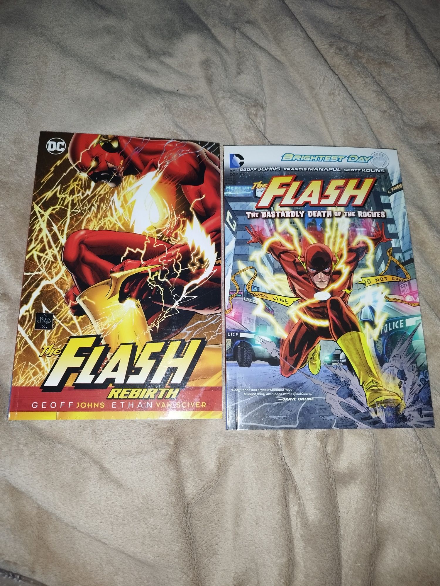 Flash Rebirth i Dastardly Death of The Rogue