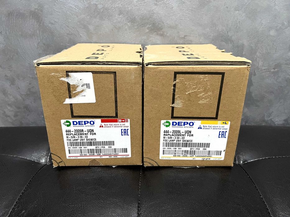 Противотуманки / туманки BMW E39 E46 DEPO || протитуманні фари