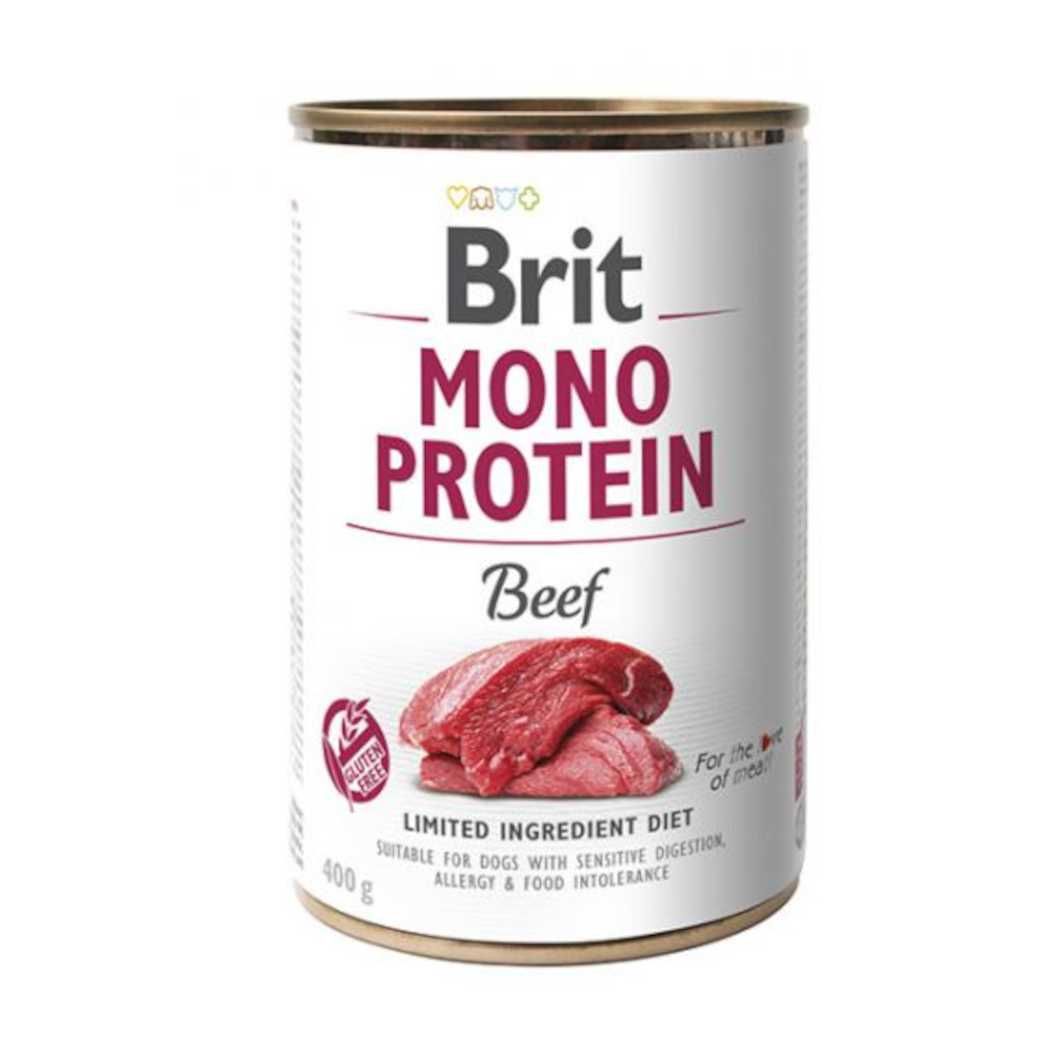 Brit Mono Protein Mix smaków 18x400g Monoproteinowa