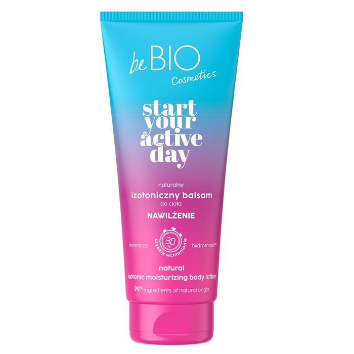 BeBio naturalny izotoniczny balsam do ciała nawilżenie 200ml