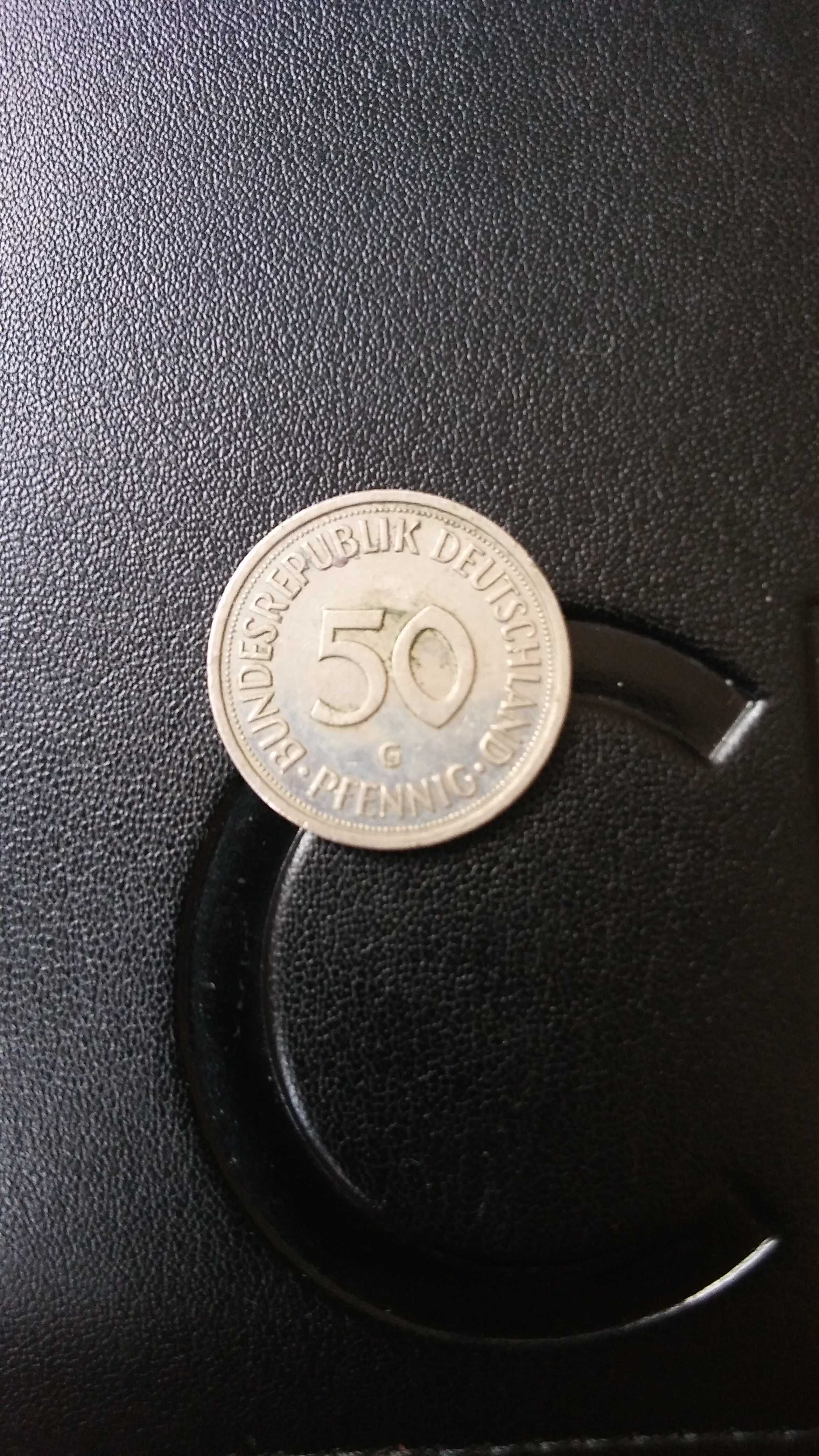 50 pfenig niemieckich 1985