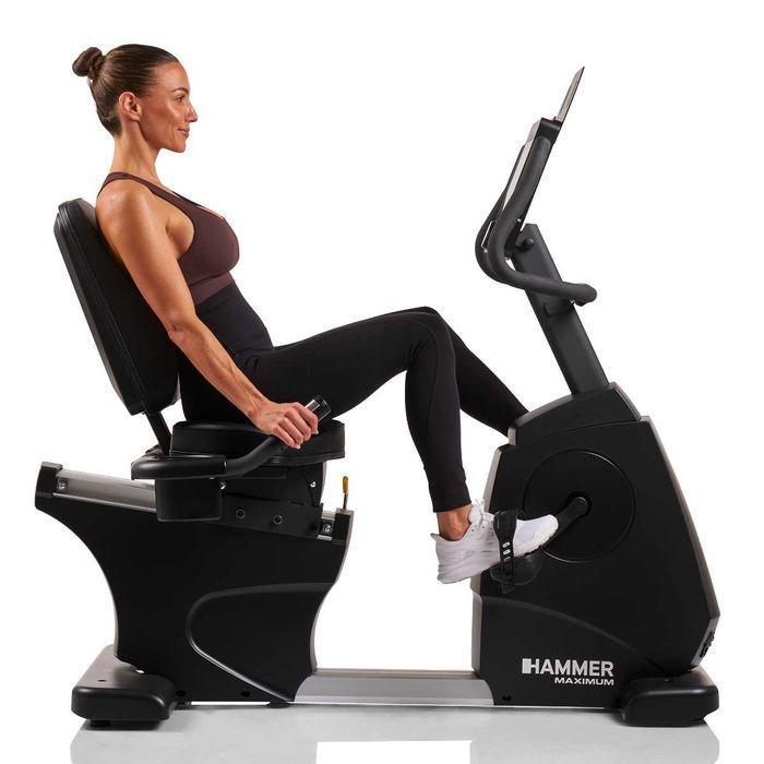 Rower poziomy elektromagnetyczny Hammer Maximum RB 8000