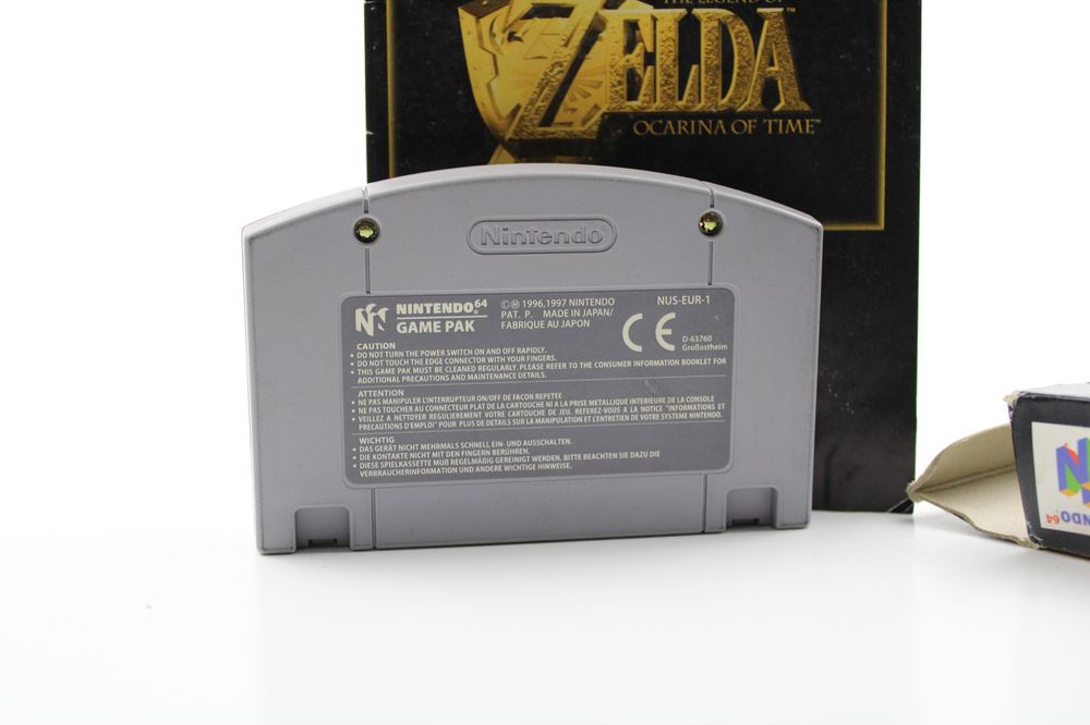 Gra The Legend Of Zelda Ocarina Of Time N64 Nintendo 64