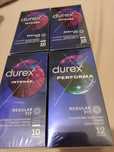 Prezerwatywy Durex intense i proforma 4 opakowania razem 42 sztuki
