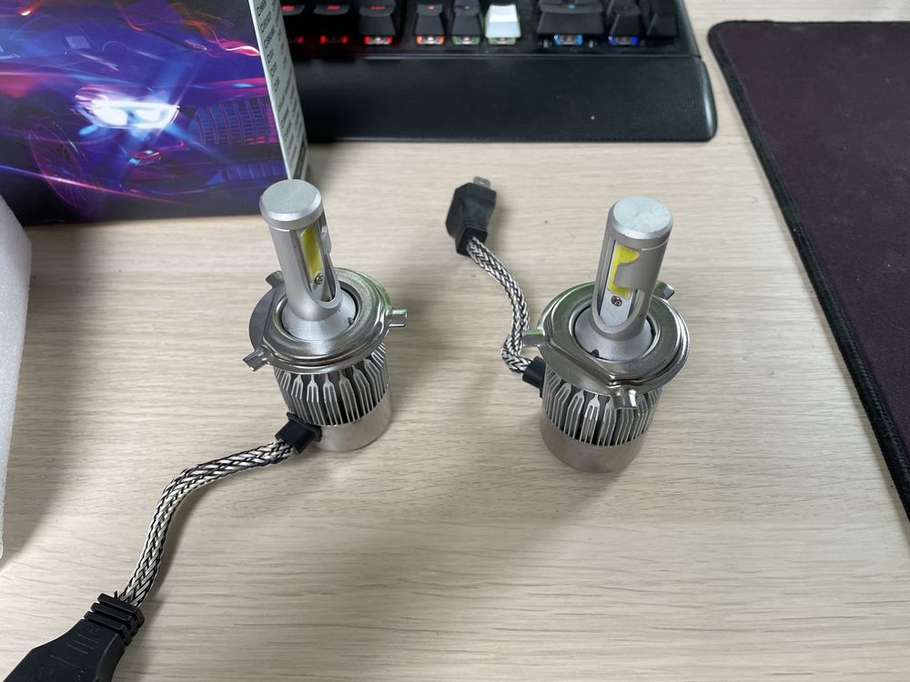 Żarówki LED H4 marki HLXG