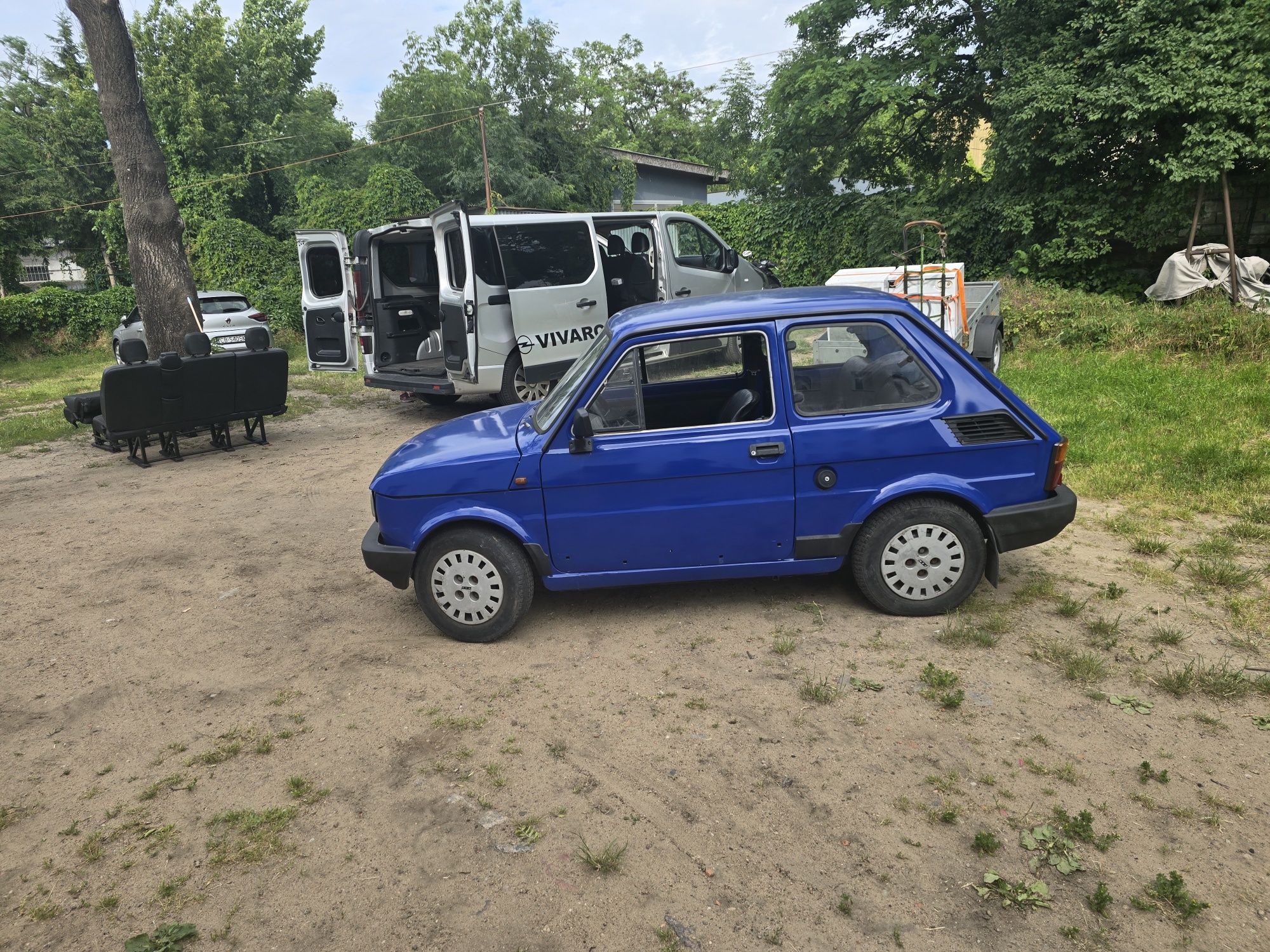 Fiat 126p 1992r z roku z dokmentami oraz wiele części