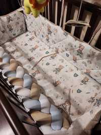 Бортики в дитячу кроватку з пеленатором