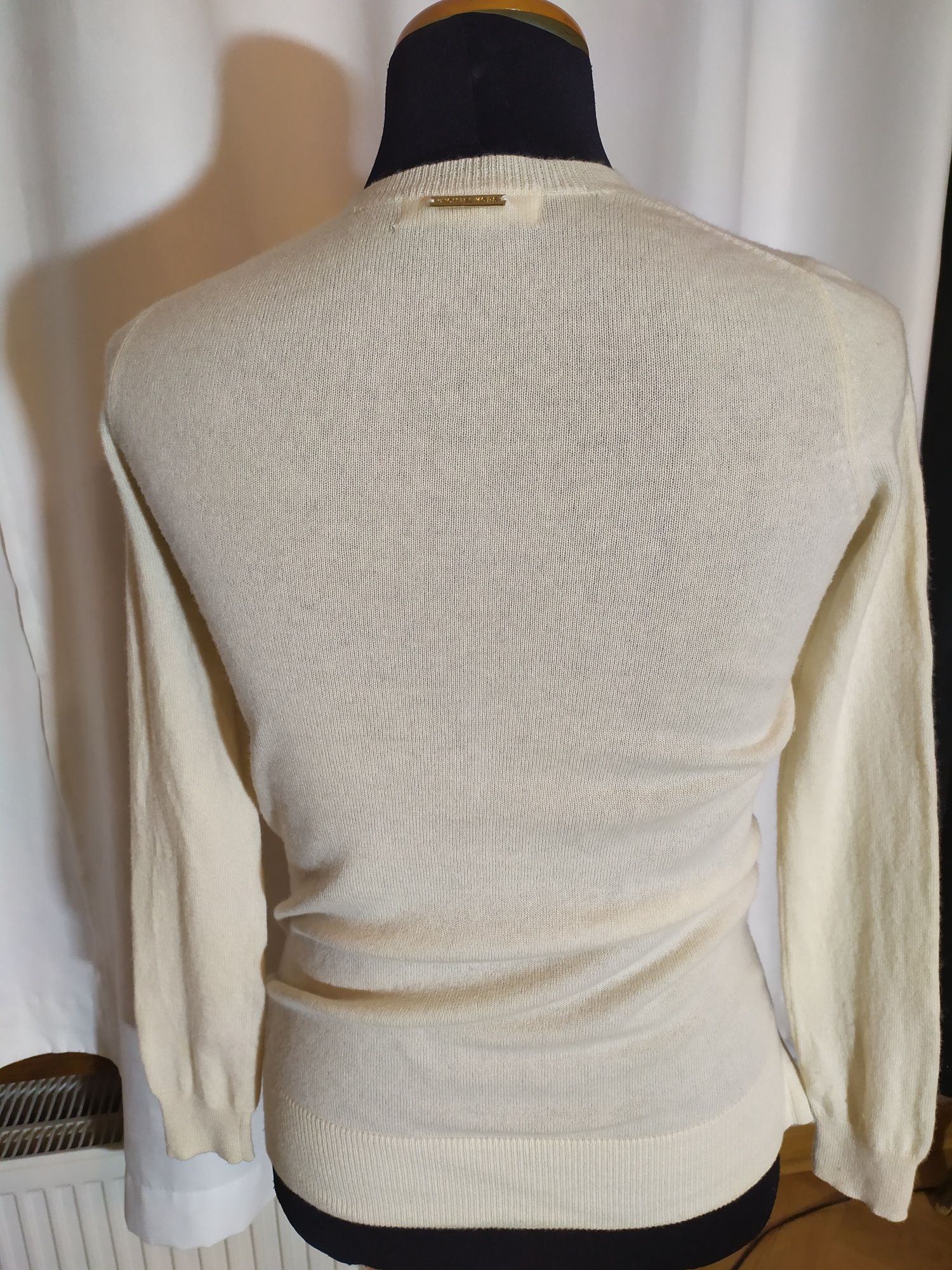 Sweter wełniany z kaszmirem Michael Kors