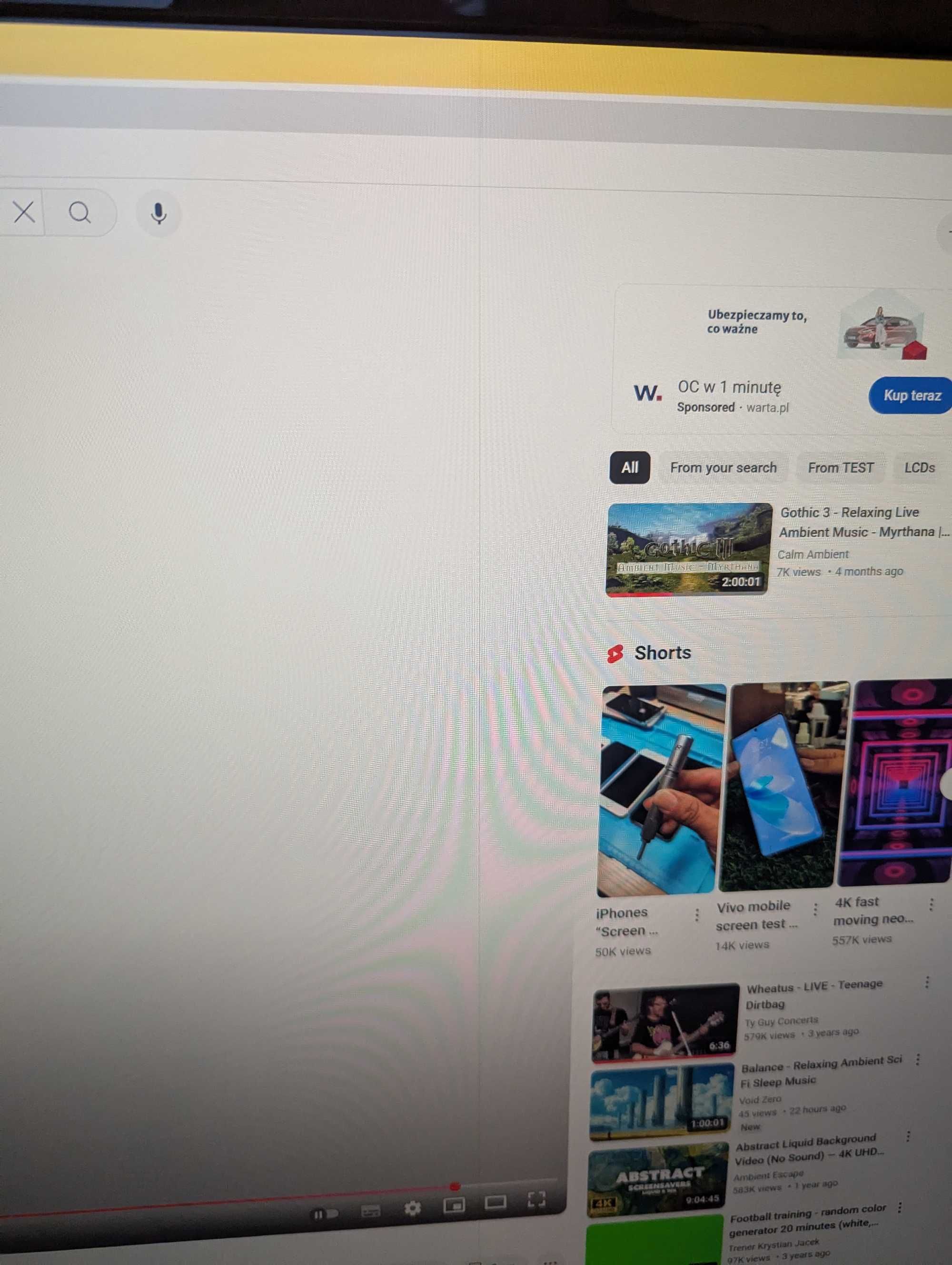 Monitor LG 27UD58-B 4K Mokotów Warszawa Sprawny z małymi mankamentami
