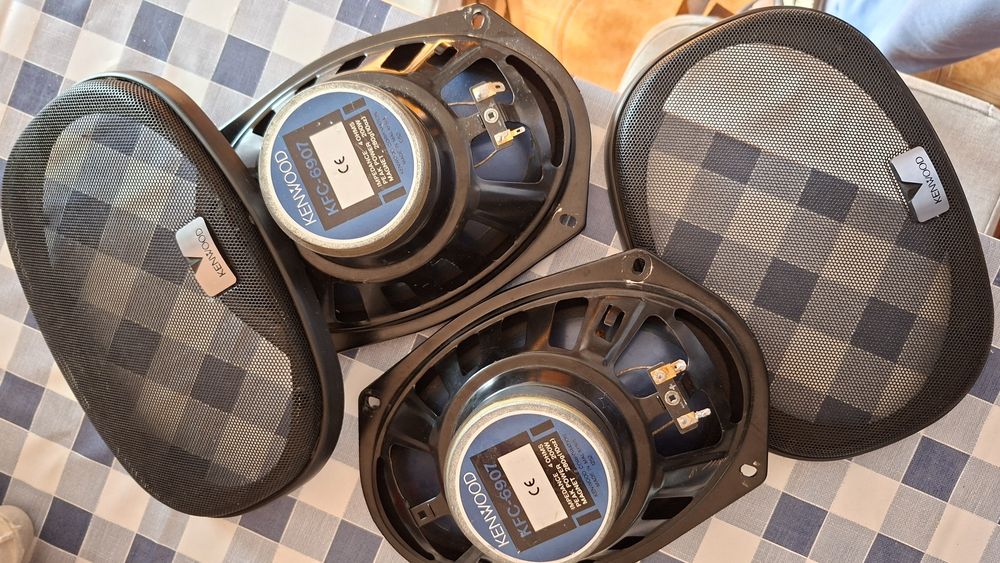 colunas ovais da kenwood de 200w