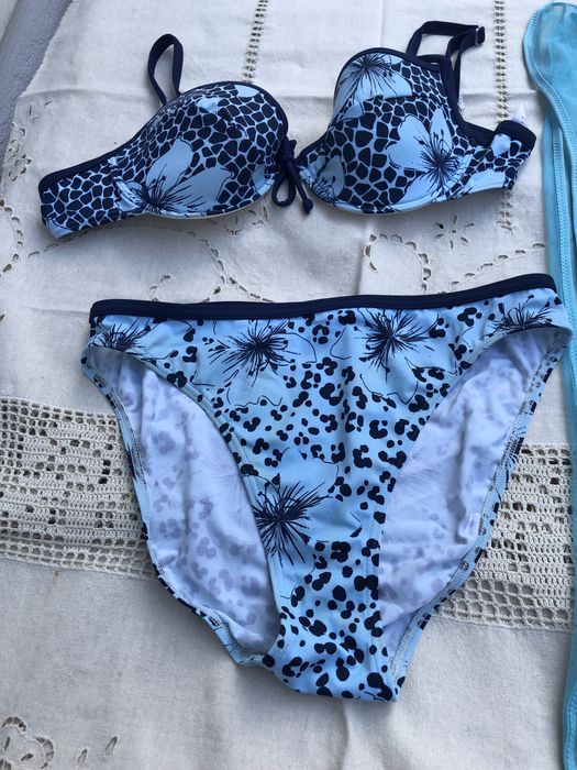 Bikine em tom de Azul tam. 44 Novo
