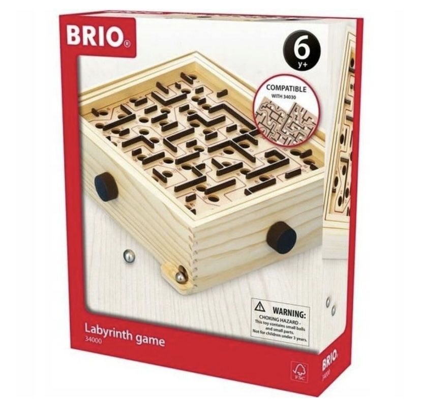 BRIO Labyrinth Dobra gra zręcznościowa Dla dzieci i Dorosłych