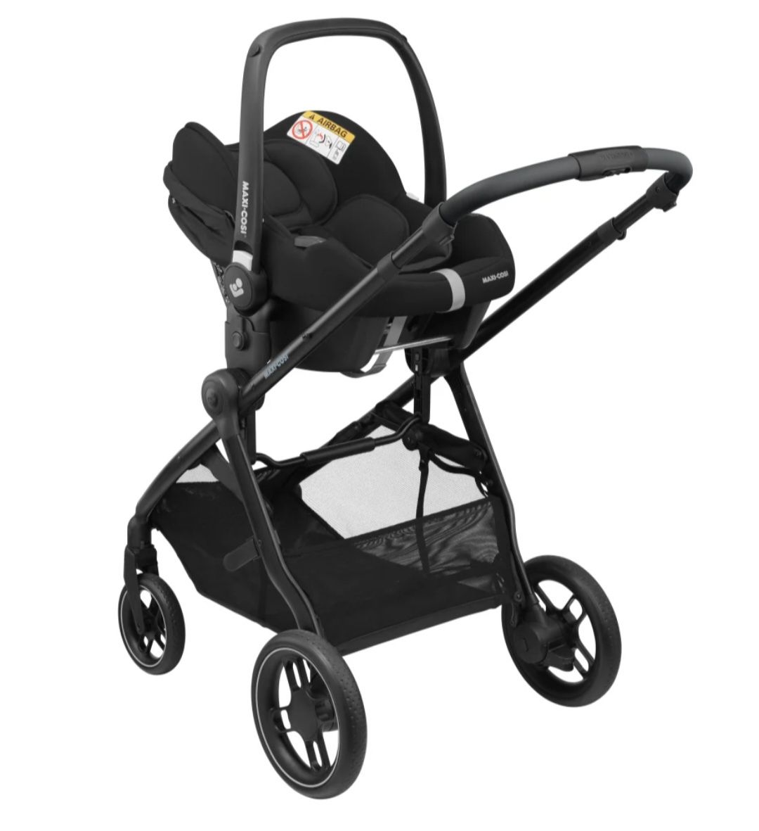 Trio carrinho maxi cosi zelia 3, CabrioFix i-Size + CabrioFix i-Size B