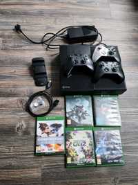 Konsola Xbox one 500gb 3 pady plus gry