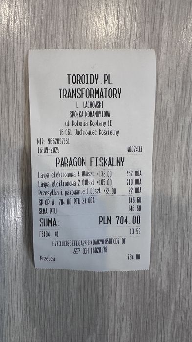 Wzmacniacz lampowy Fezz Silver Luba