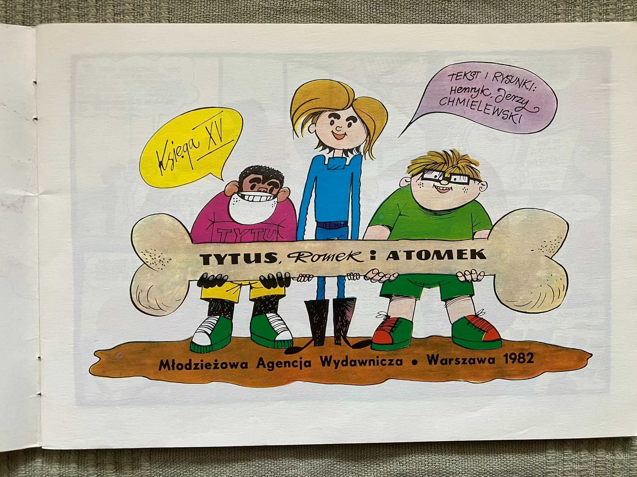 Tytus Romek i Atomek - Księga XV, Wydanie 1