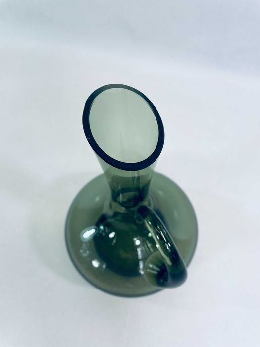 Wazon ze szkła dymionego Richarda Taurbe GmBH lata 60-te XX w