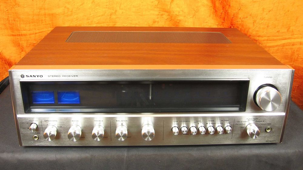 POTĘŻNY Sanyo DCX6000K AMPLITUNER Vintage wzmacniacz radio 11kg