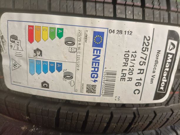 Opony zimowe 225/75R/16C