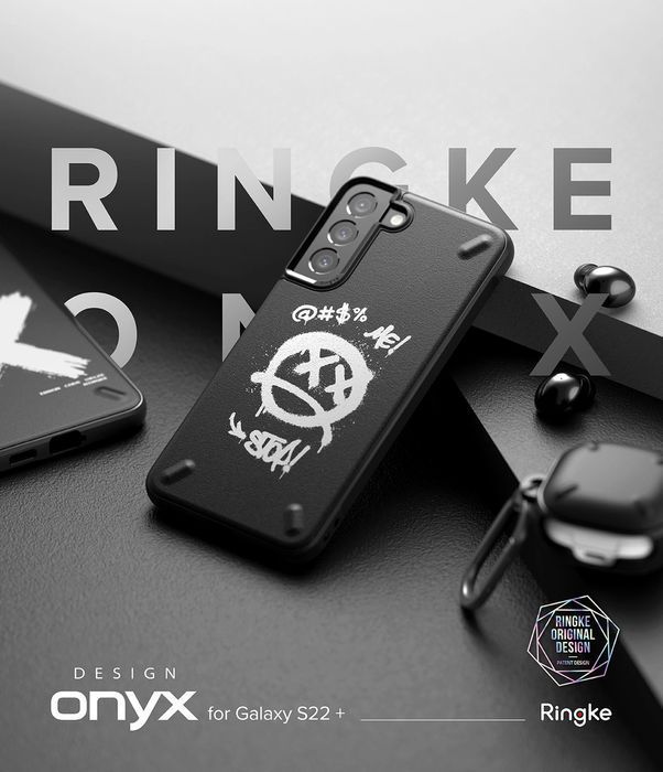 Ringke Onyx Design wytrzymałe etui pokrowiec Samsung Galaxy S22+