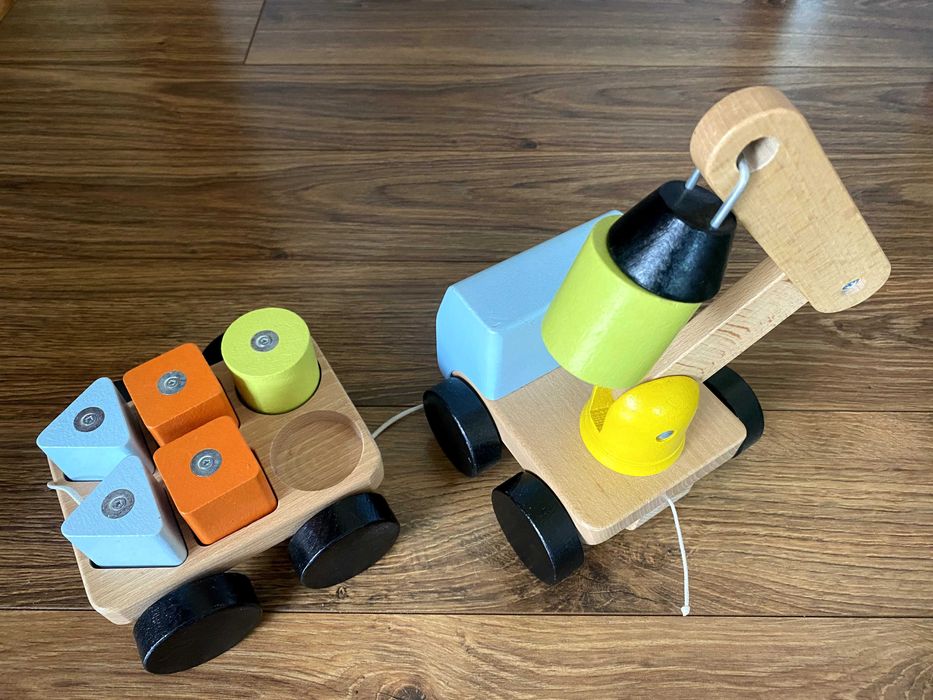 Zestaw zabawek drewnianych - Melissa&Doug, Ikea, rękodzieło