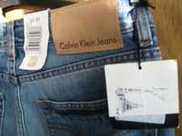 NOWE, z metkami, spodnie Calvin Klein Jeans z Wielkiej Bryt. L 32, W30