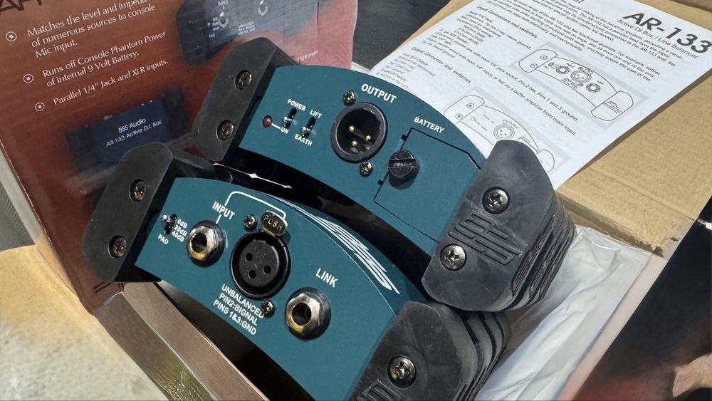 Дібокс BSS AR-133, dibox, direct box, di-box