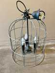 Metalowa lampa klatka cage/2 x metalowe lampy klatki
