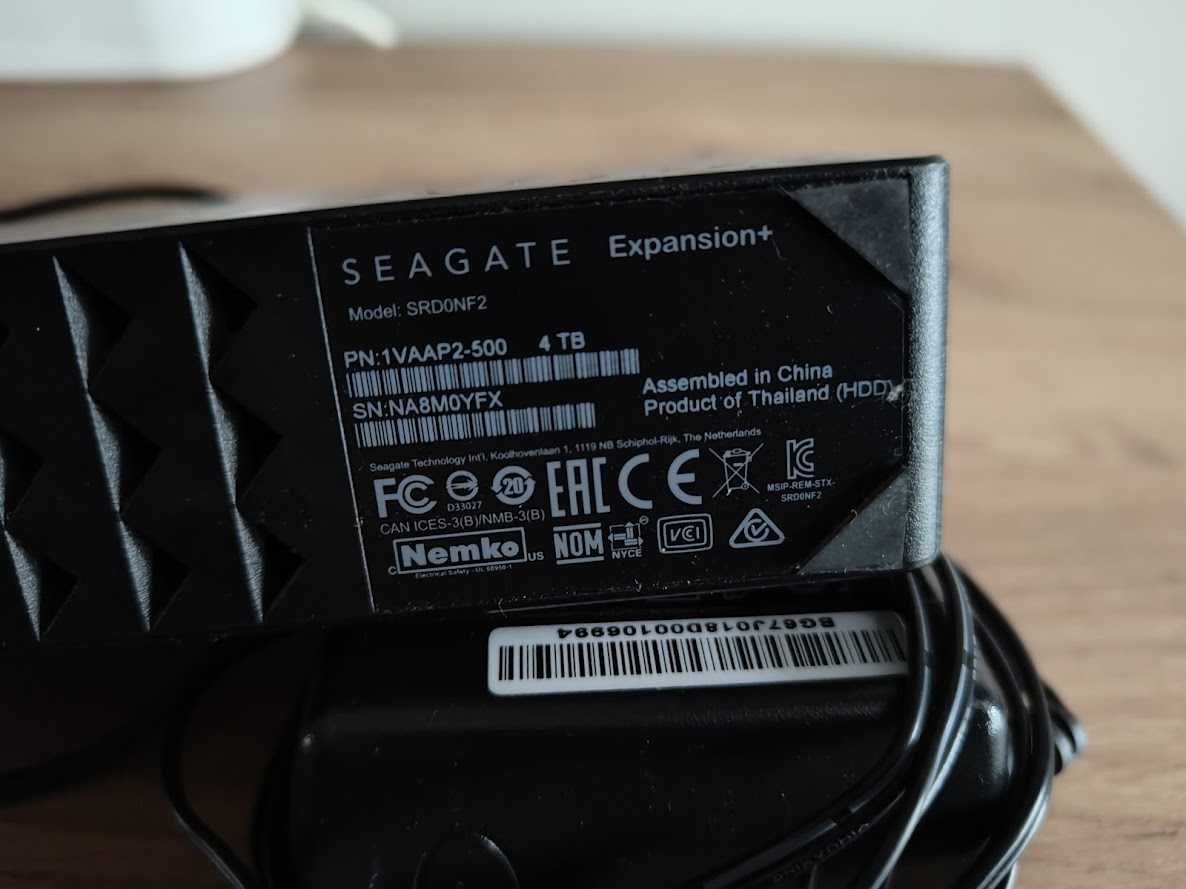 Seagate Expansion Desktop 4TB USB