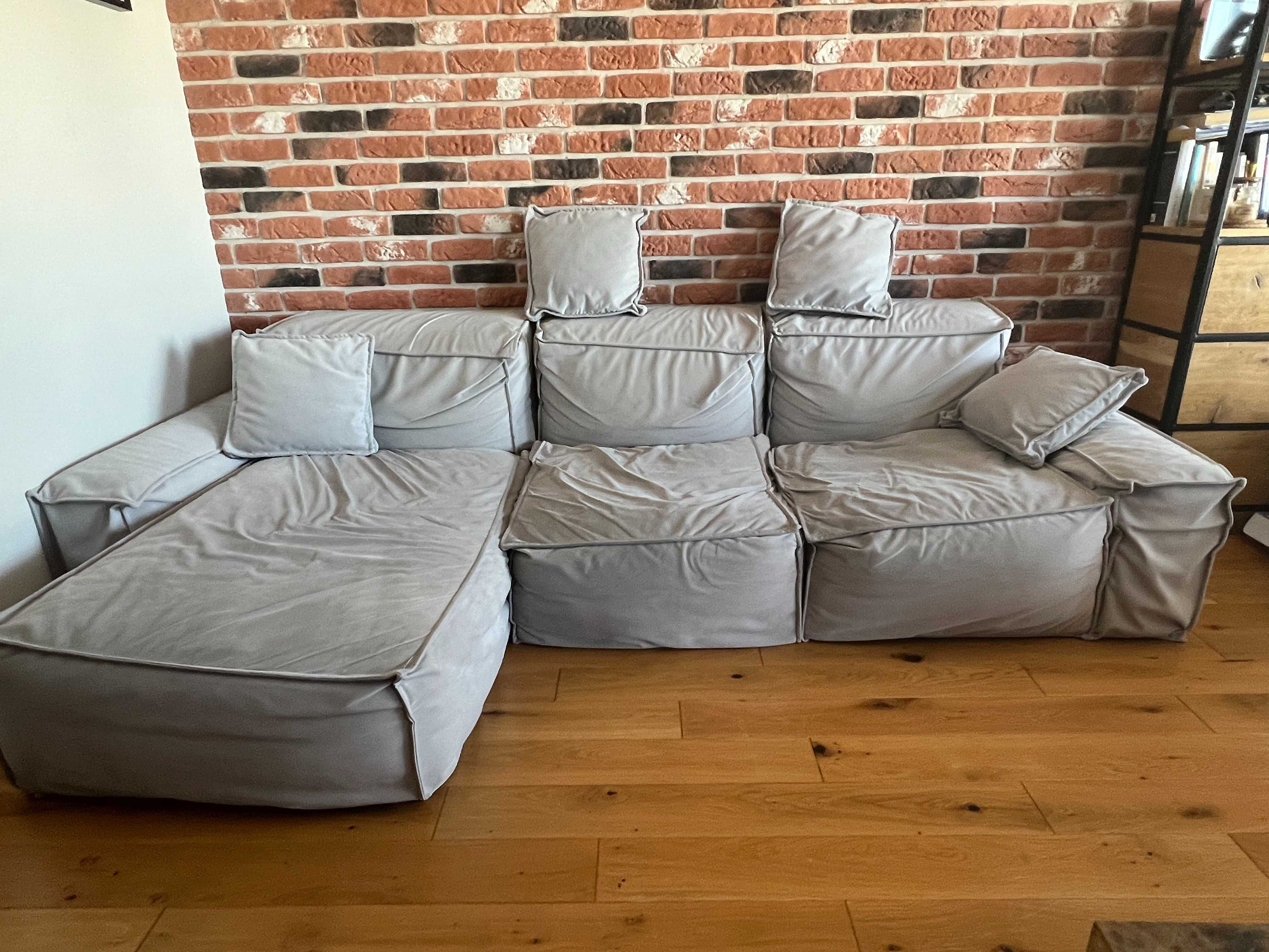 Naroznik Cushions (nierozkladany) marki Rosanero + 4 poduszki