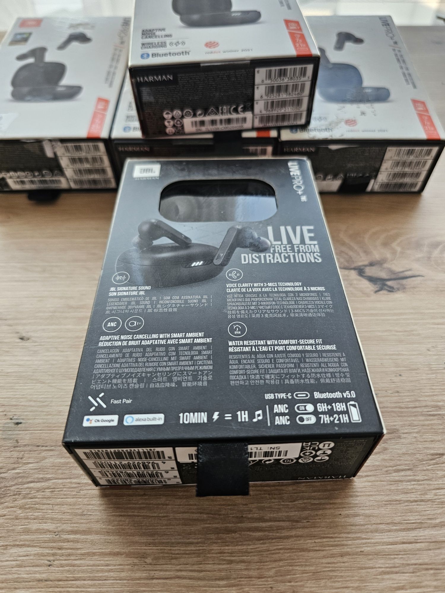 Навушники TWS JBL Live Pro+ TWS Black