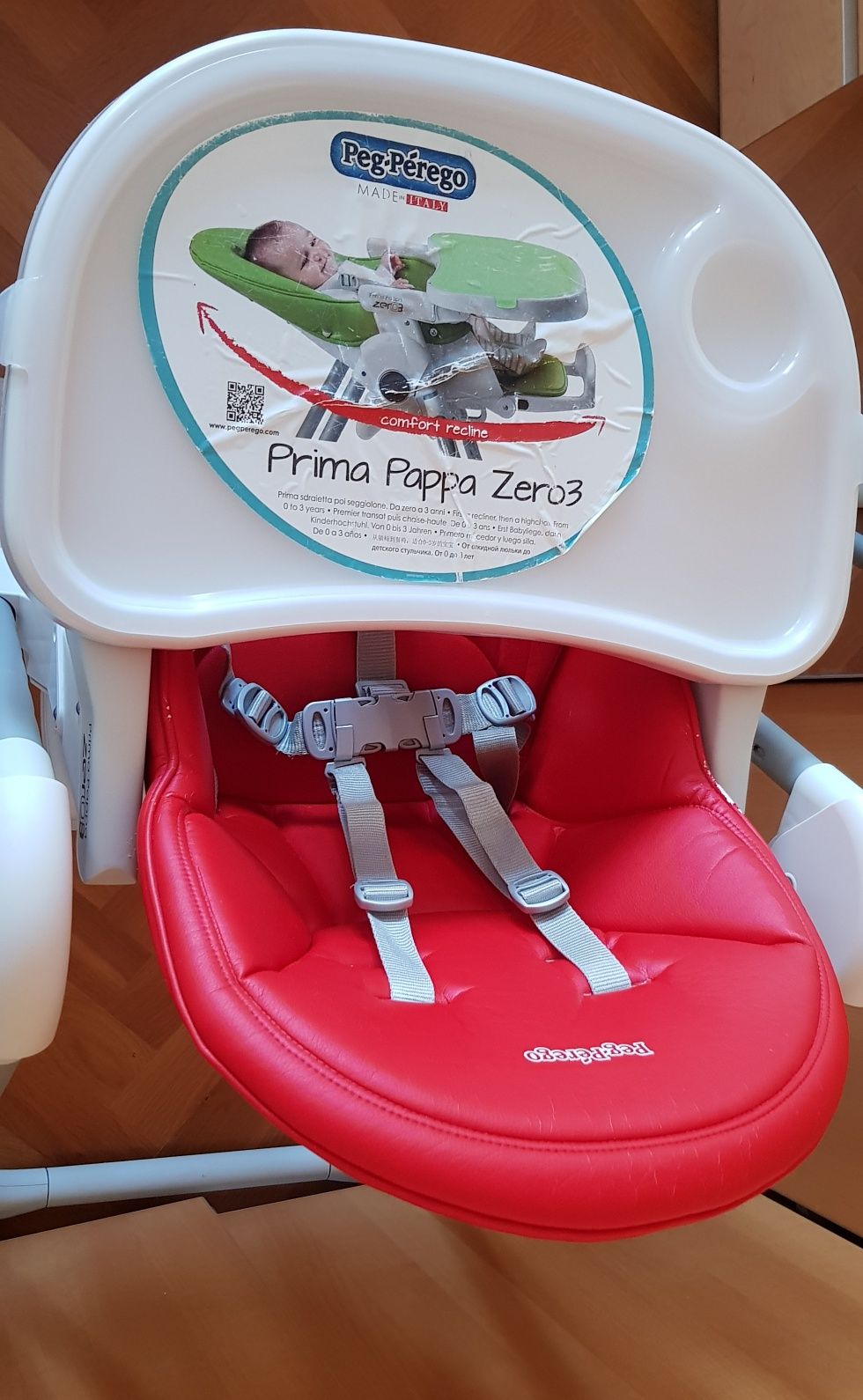 Krzesełko do karmienia Peg Perego Prima Pappa zero3