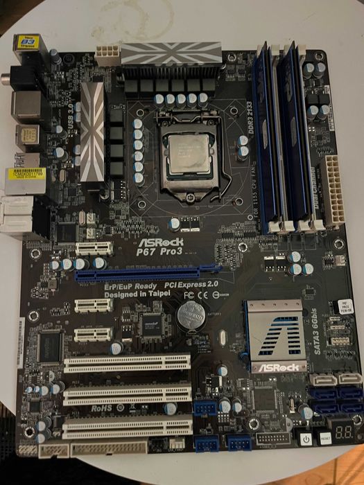 OKAZJA! Zestaw Asrock 67 Pro 3 z procesorem I5 3470 i Ram 8GB DDR3