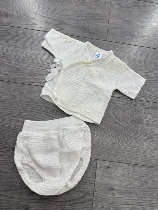 Мусліновий костюмчик для немовля