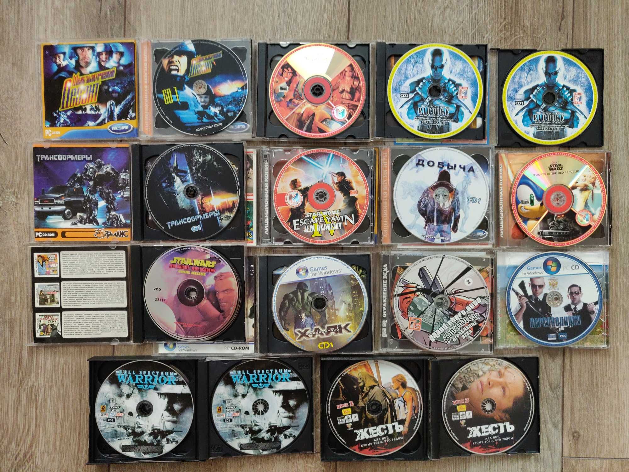 Игры CD для ПК. Star wars. War strategy. стрелялки, экшн.