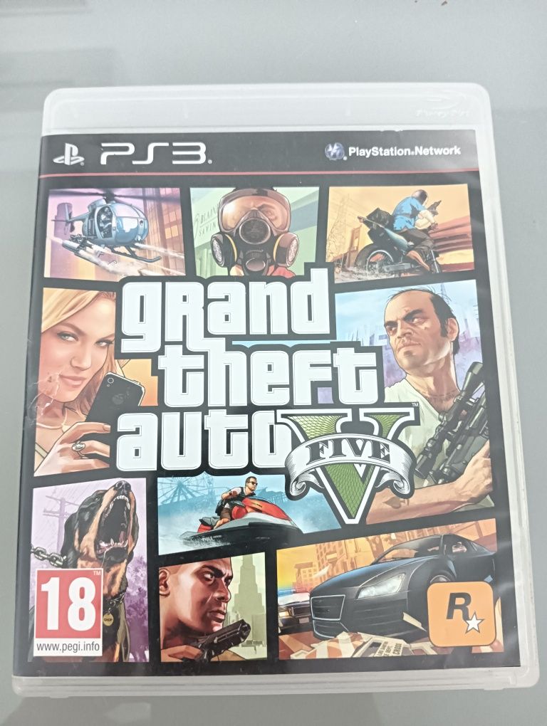 Jogo Playstation 3 PS3	Gran Theft Auto V	Jogo PS3	Como novo!