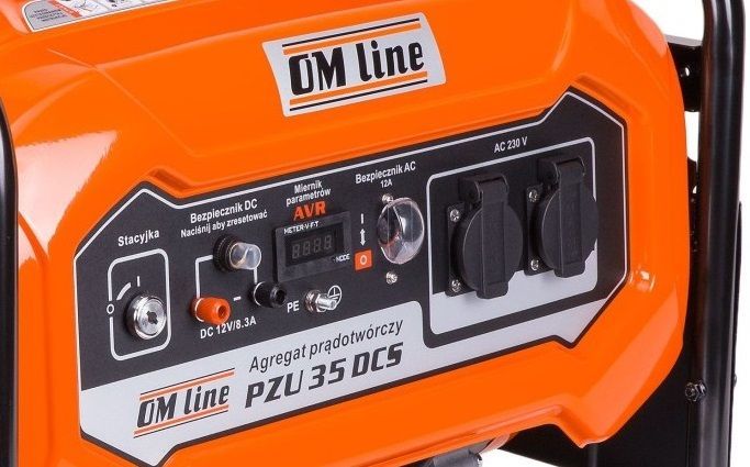 Oleo Mac Om Line Pzu 35 Dcs Agregat Generator Prądotwórczy  Avr 3,1Kw