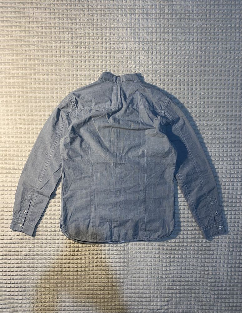 Голубая рубашка FRED PERRY | XS-S размер