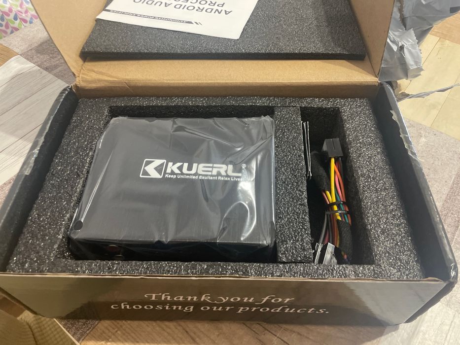 Підсилювач звуку для автомагнітоли Android K-DSP4 4*60W автомобільний