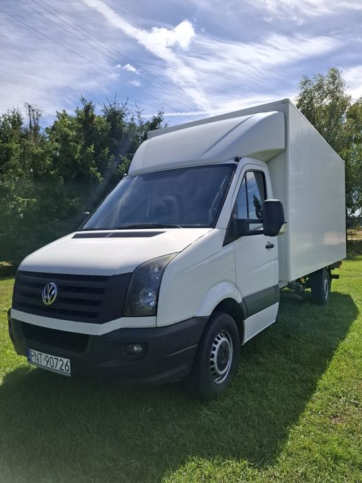 Volkswagen crafter kontener z windą FV23%