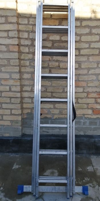 Лестница алюминиевая 3*8 5м.