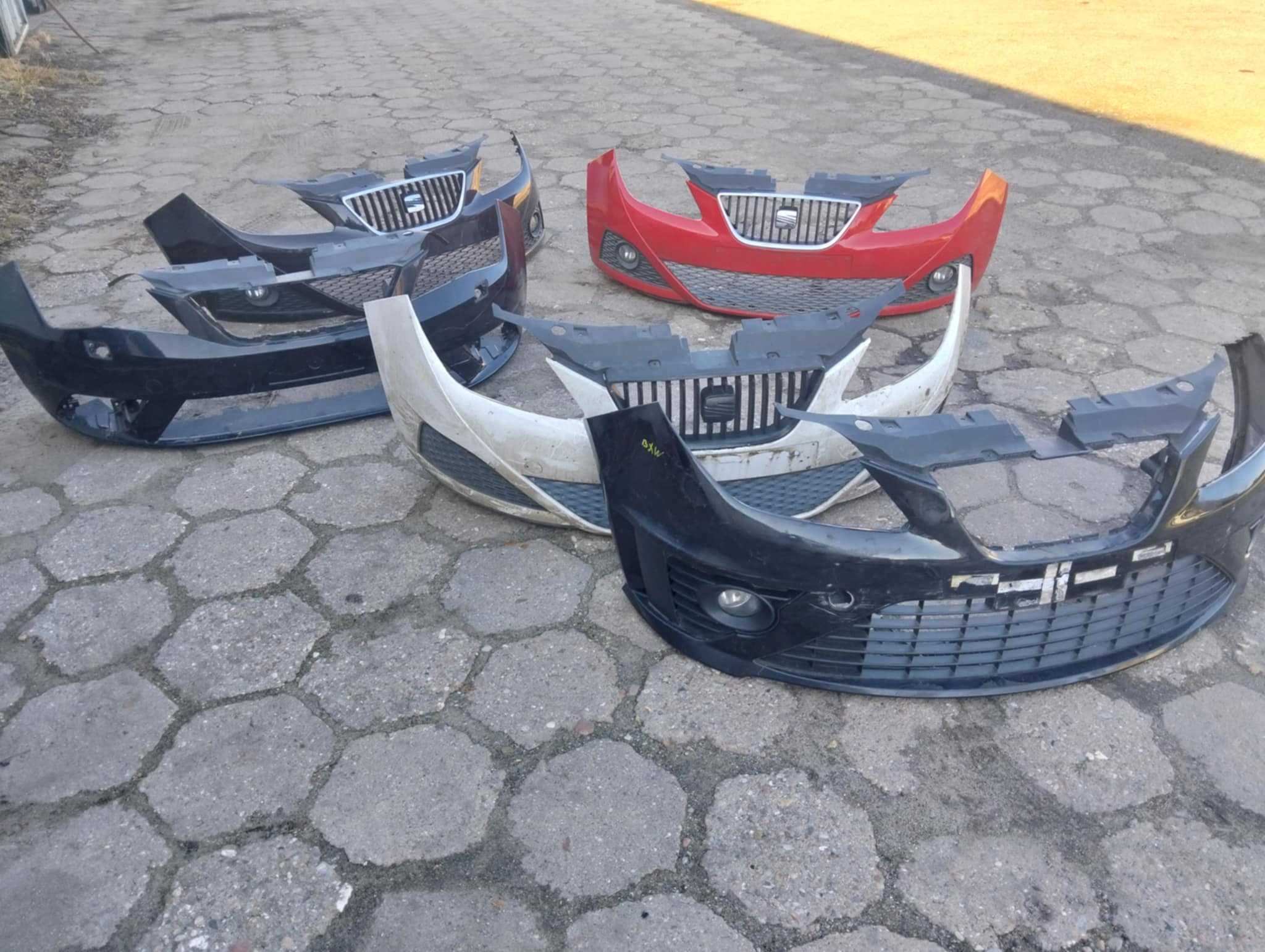 Seat Ibiza IV Cupra lift czarny biały zderzak przedni srebrny czerwony