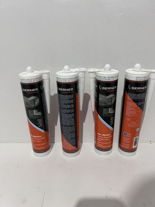 Sylikon Berner Biały 4szt