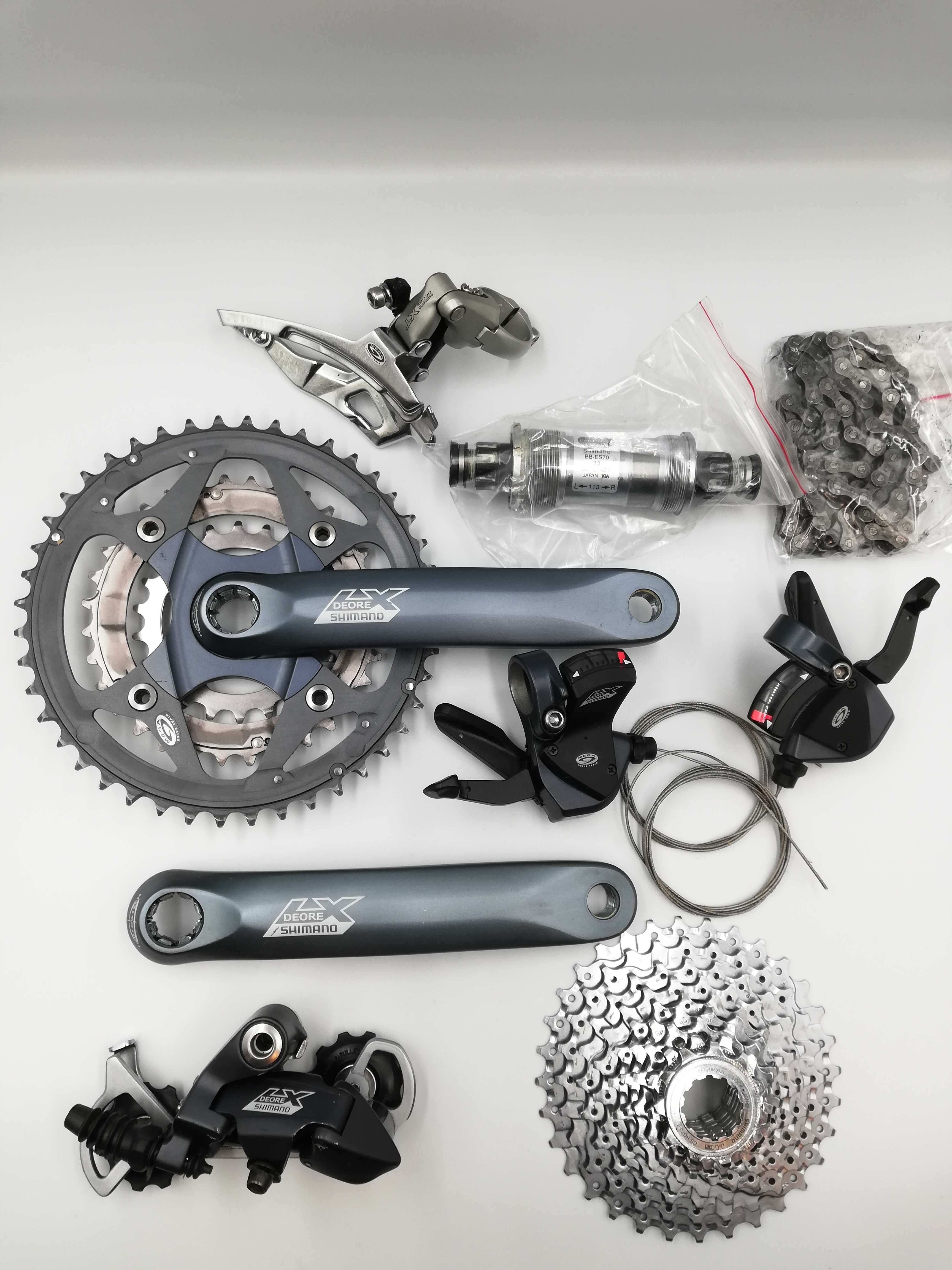 Grupa Shimano DEORE LX M570 / komplet