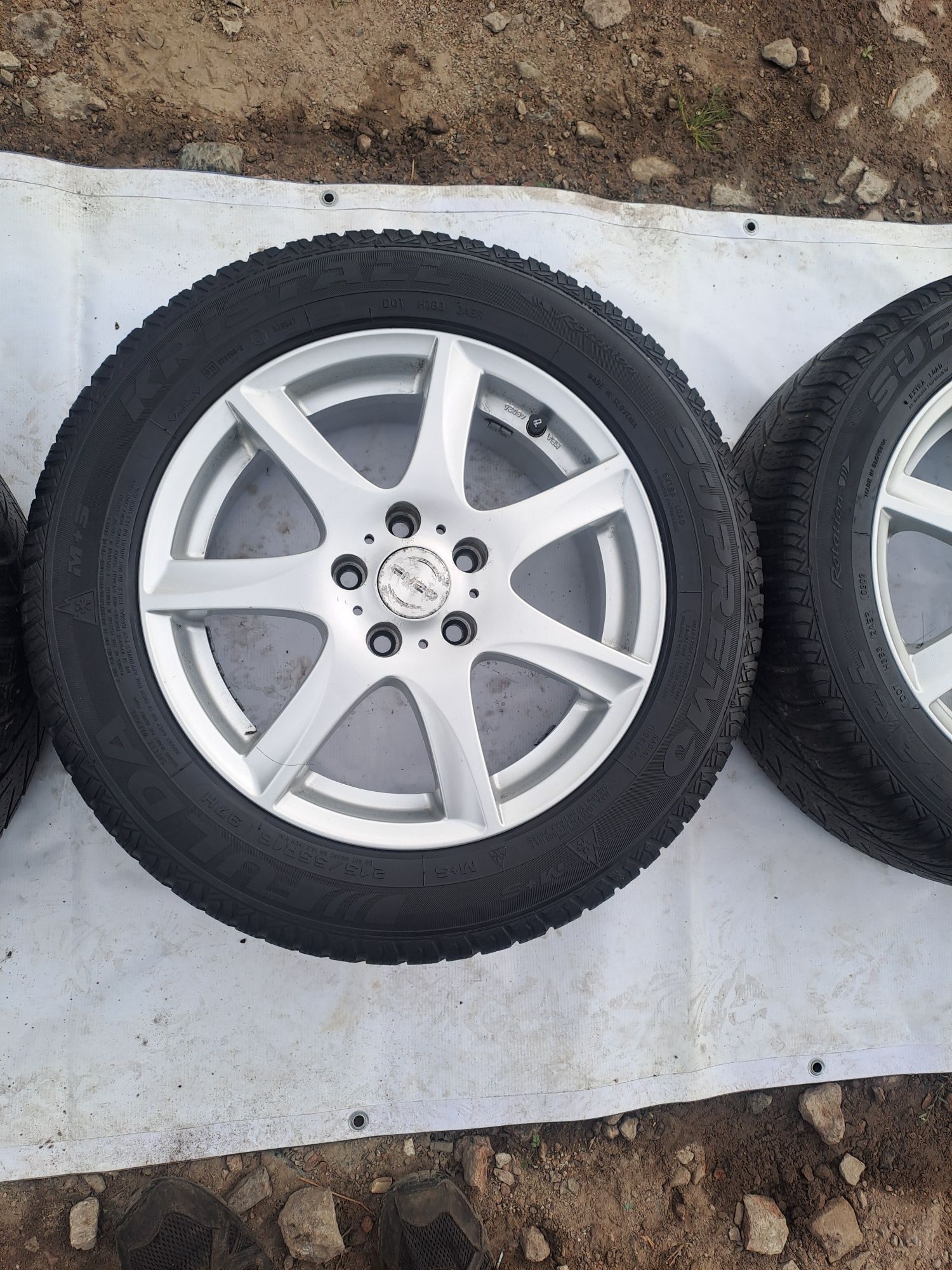 Felgi enzo opony Gratis! 5x108 et 50 16 cali 215/55r16 koła