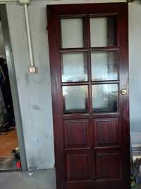 Drzwi wewnętrzne drewniane 80 cm