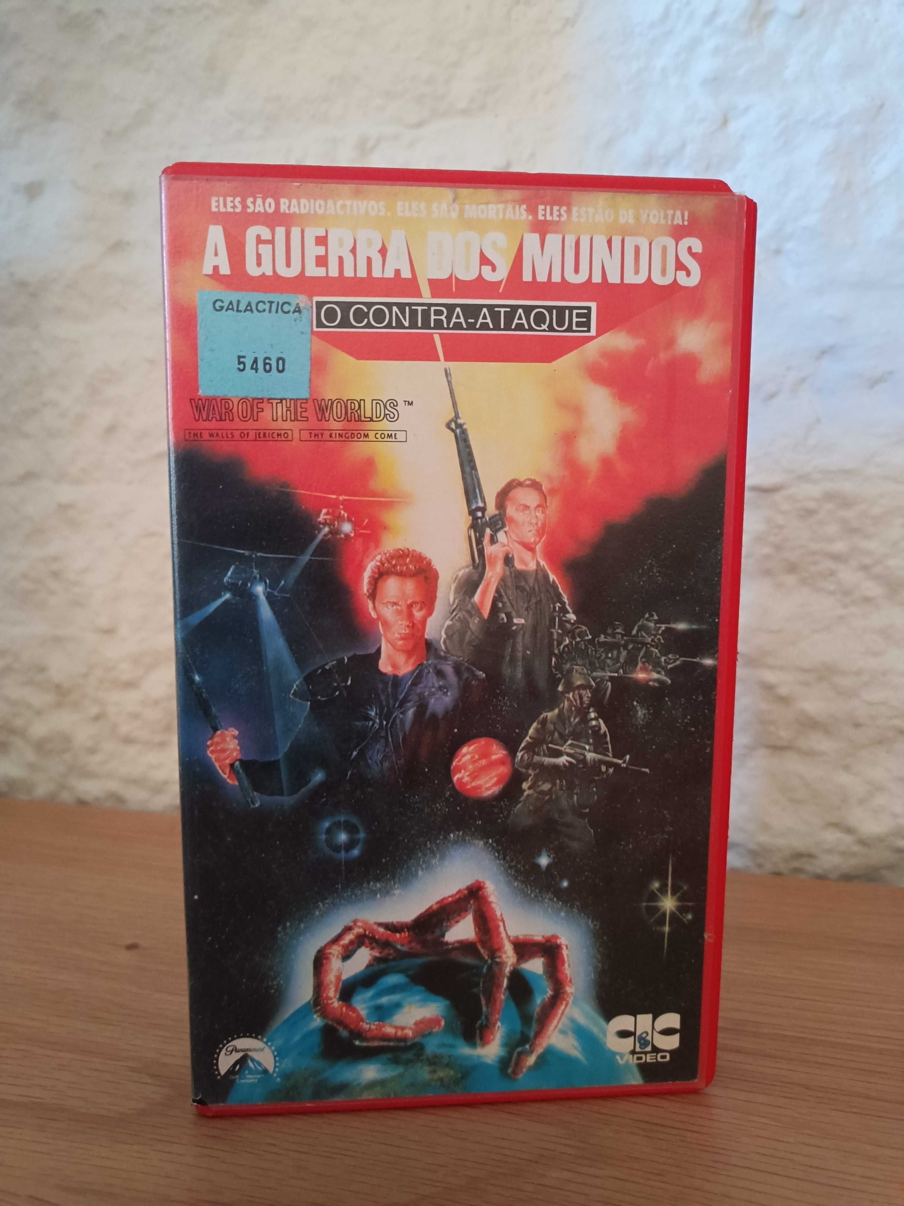 Filme VHS A Guerra dos Mundos O Contra-Ataque