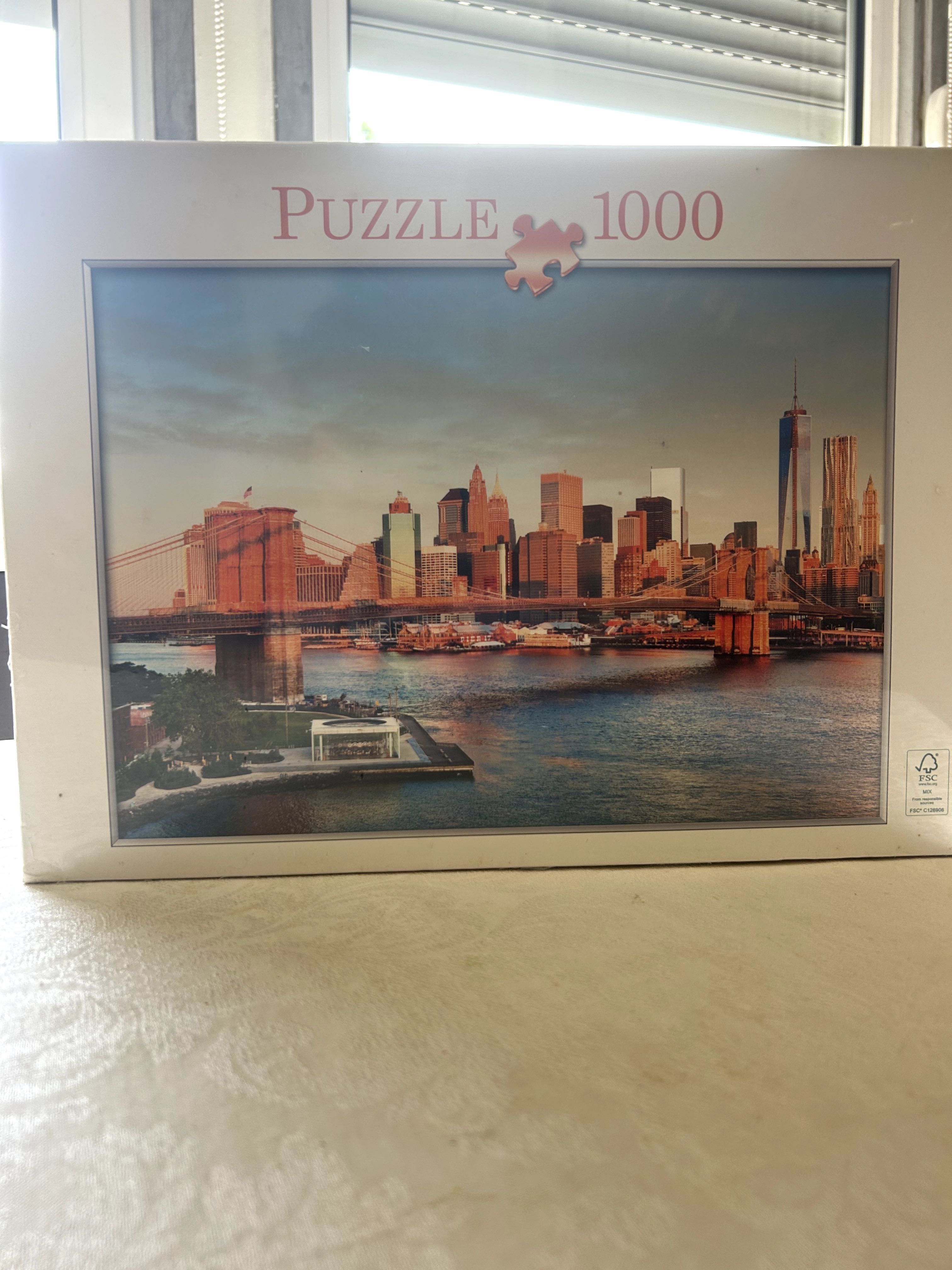 Puzzle 1000 peças Nova Iorque | NOVO & SELADO