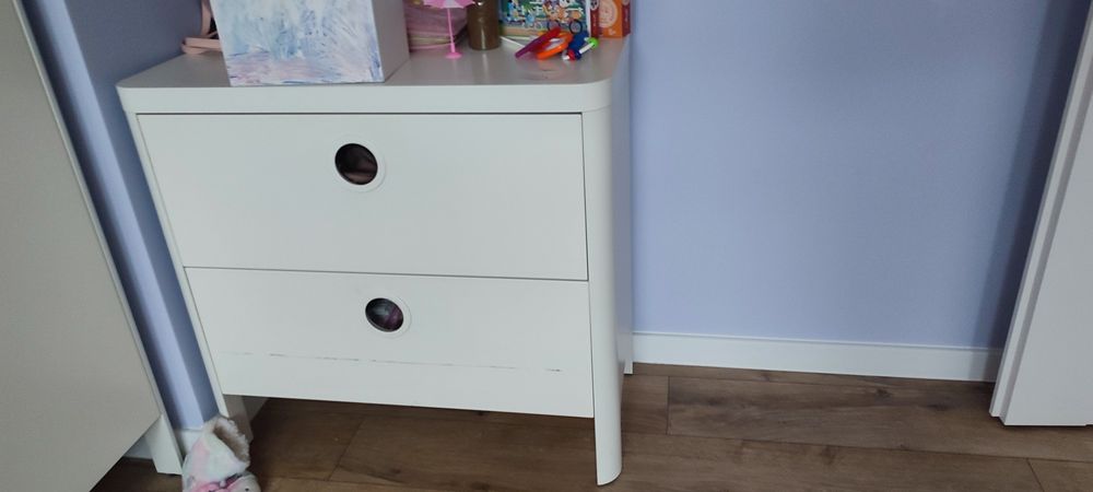 Meble do pokoju dziecięcego IKEA BUSUNGE, łóżko SUNDVIK