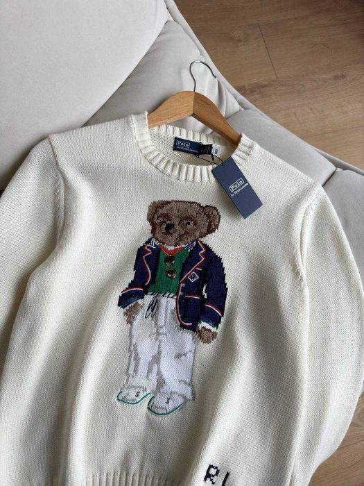 Sweter Polo Ralph Lauren! Kolekcja Misie Bear! Różne modele XS S M L